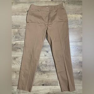 NWOT Worthington Tan  Slim Ankle Pants size 4 X28